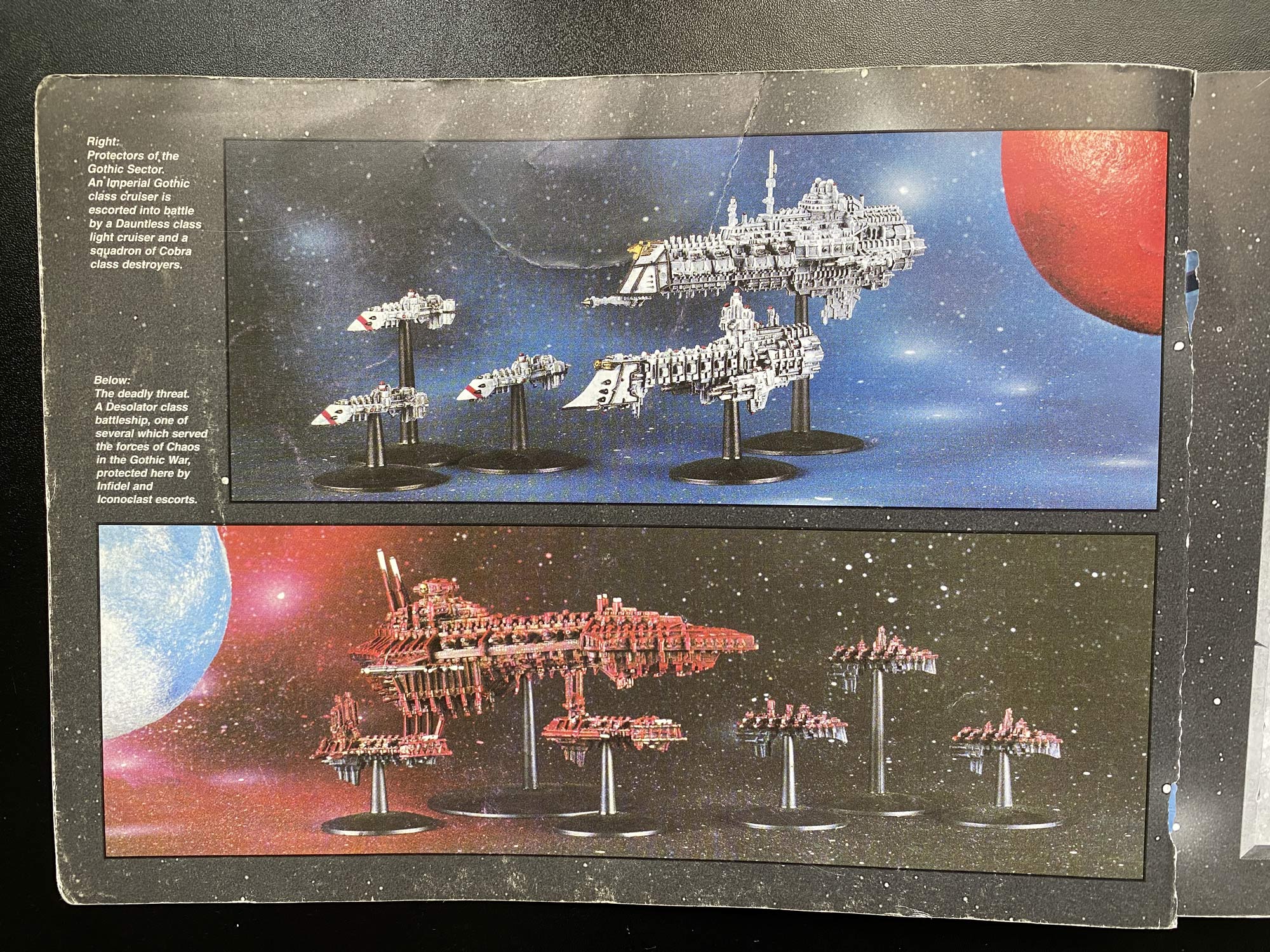 Battlefleet Gothic, Inside
