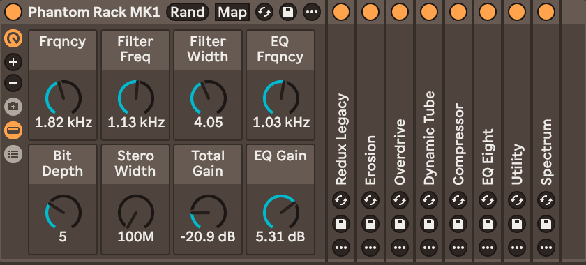 the phantom mk racks