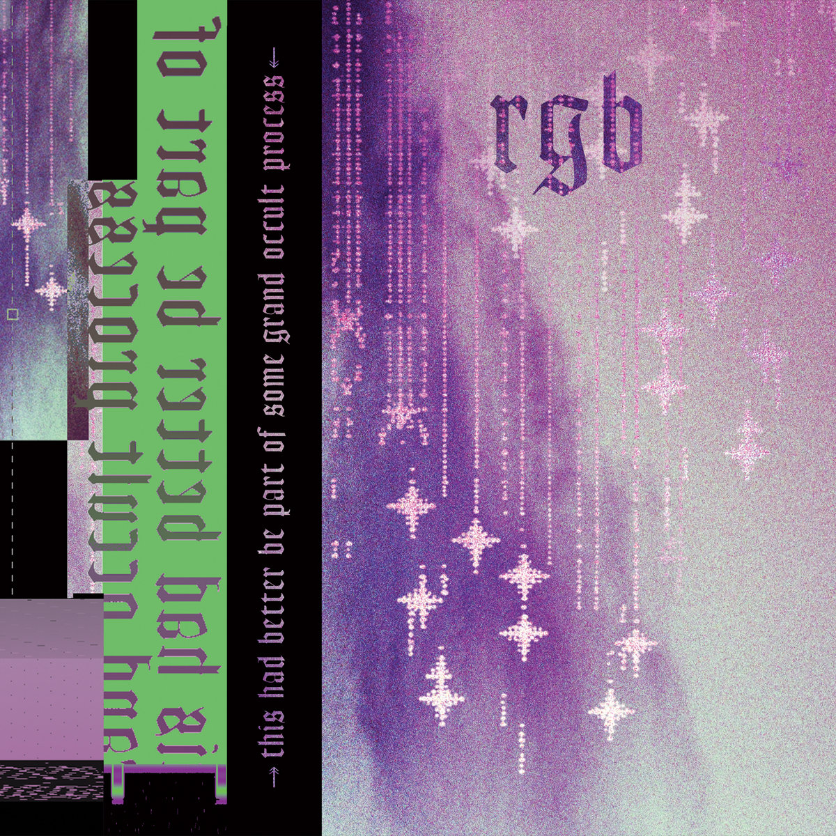 This had better be part of some grand occult process