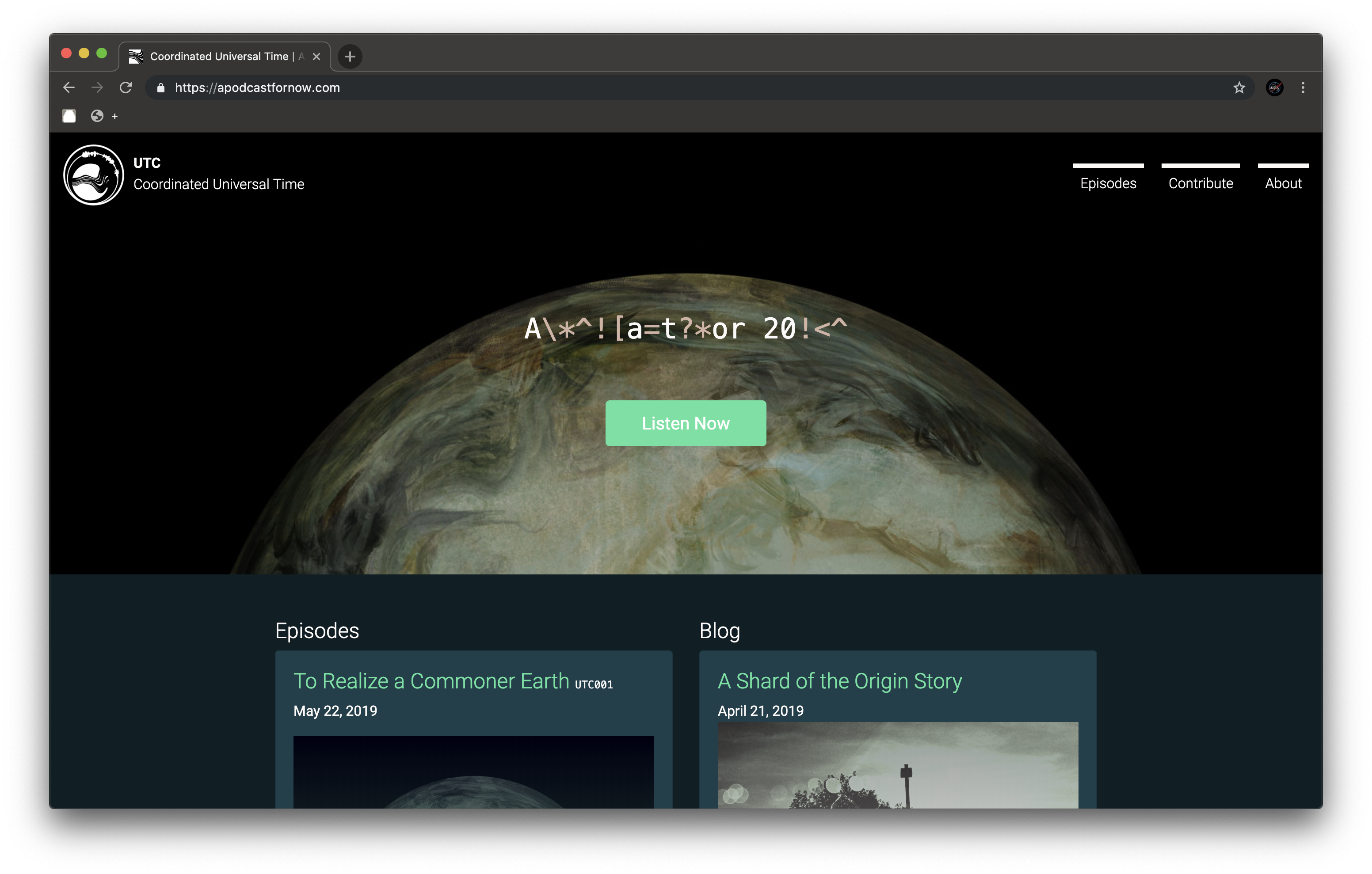UTC Website